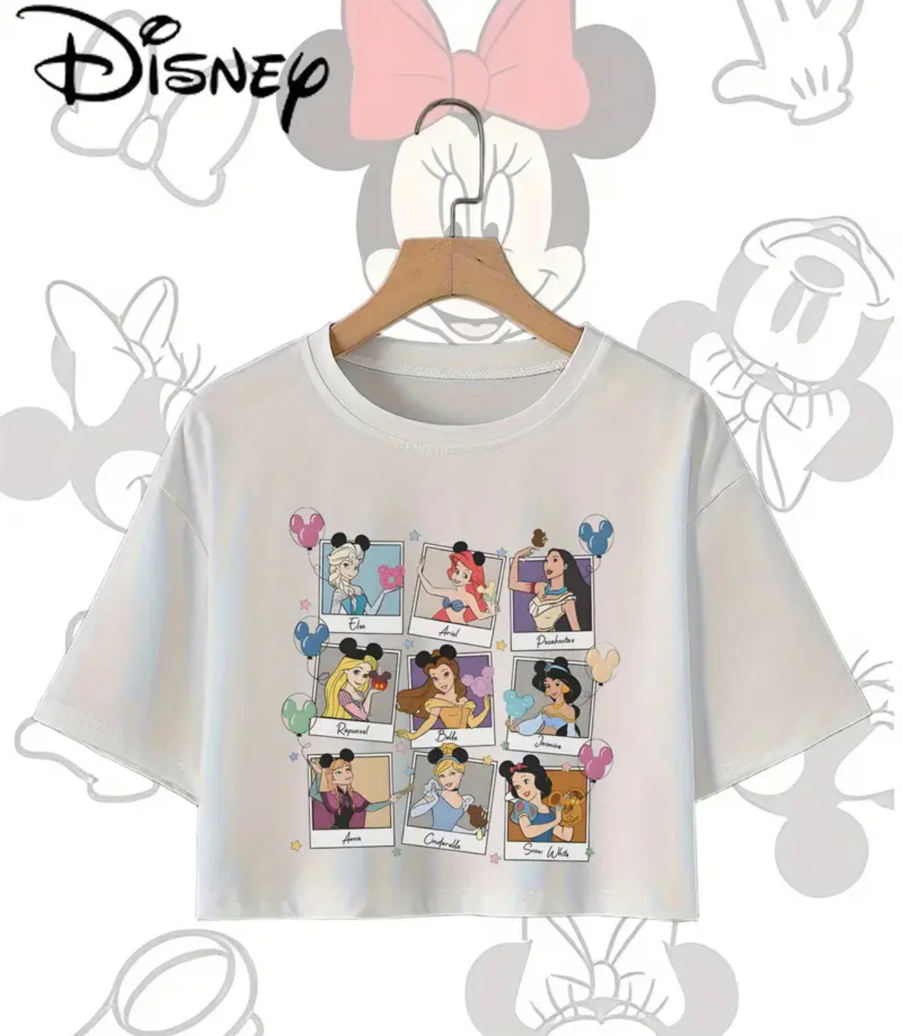 💕Disney Princess Semi-Short Blouse👸🏻💕